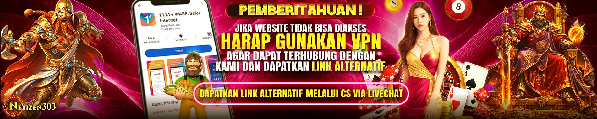 Pemberitahuan Mengenai Vpn Netizen303
